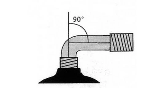 CST Bil 12" Slange 12", 62-203mm, 90° Ventil 3 CST Bil 12" Slange 12", 62-203mm, 90° Ventil