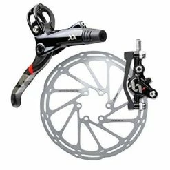 Disc Brake XX Carbon Obsidian Black 900mm Hose With Ti Hardware (Rotor/Bracket S