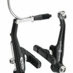 Rim Brake Single Digit 5 Front/Rear (1pc) Black