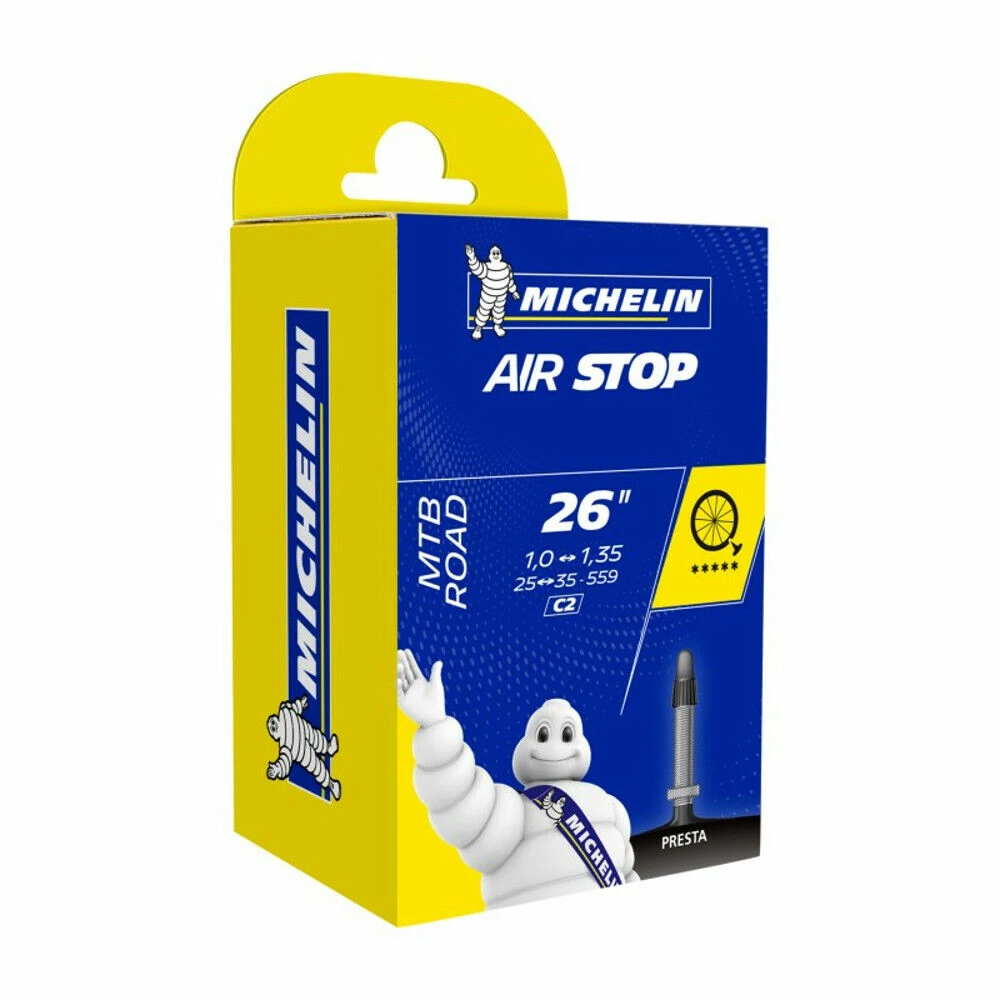Michelin Slange AirsTop C2 25/35-559 Presta 40mm 3 Michelin Slange AirsTop C2 25/35-559 Presta 40mm