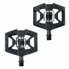 CRANKBROTHERS Pedal Double Shot 1 Black/Black