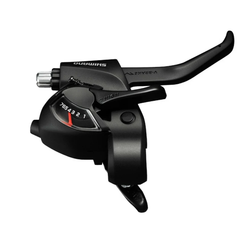 Shimano STI-hendel ST-EF41 7-del Høyre, V-brems 3 Shimano STI-hendel ST-EF41 7-del Høyre, V-brems
