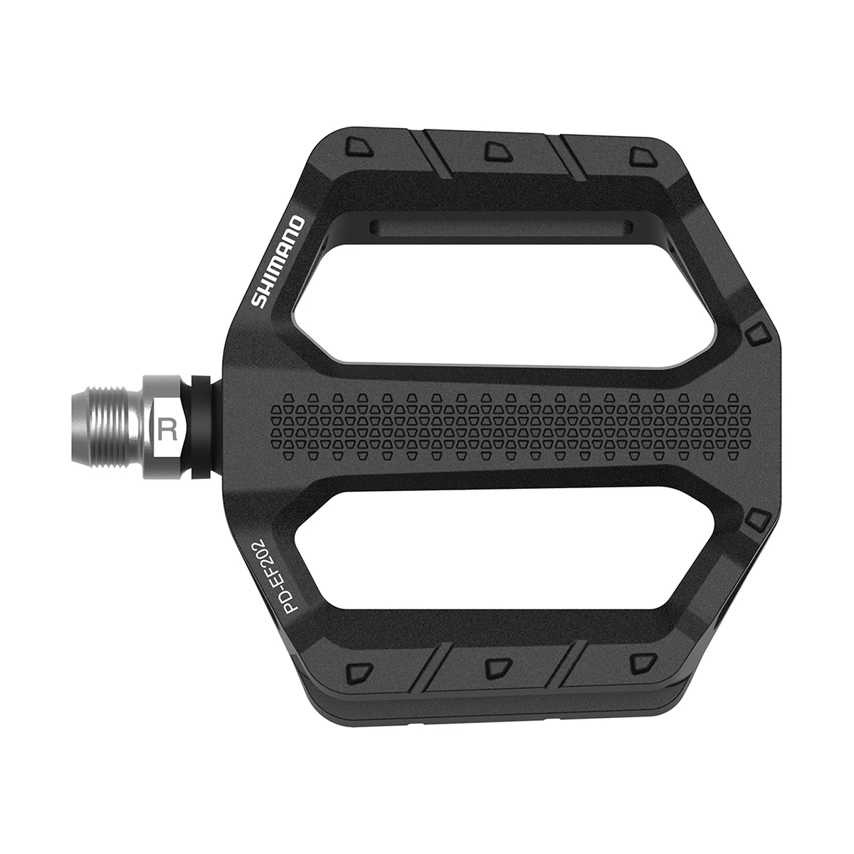 Shimano Pedaler Flat For Explorer PD-EF202 Black 3 Shimano Pedaler Flat For Explorer PD-EF202 Black