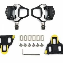 Road Standard Pedals - Black Alu. Incl Cleats