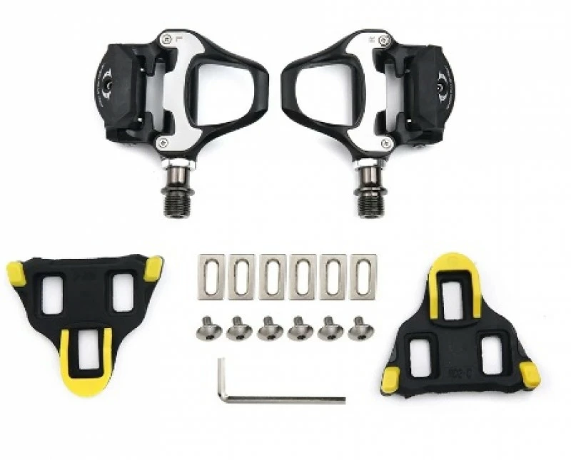 Road Standard Pedals - Black Alu. Incl Cleats 3 Road Standard Pedals - Black Alu. Incl Cleats